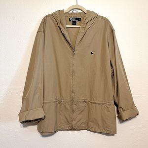 Polo Khaki Hooded Parka XL